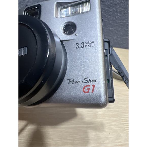 Canon Powershot G1 3.3MP Digital Camera With 128 MB Memory Card, Silver - Tested - Picture 11 of 16
